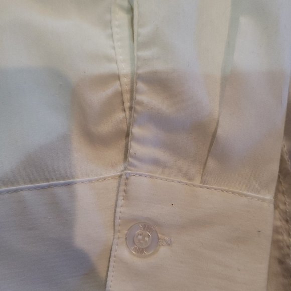 YMI White Collared Blouse - Picture 6 of 8